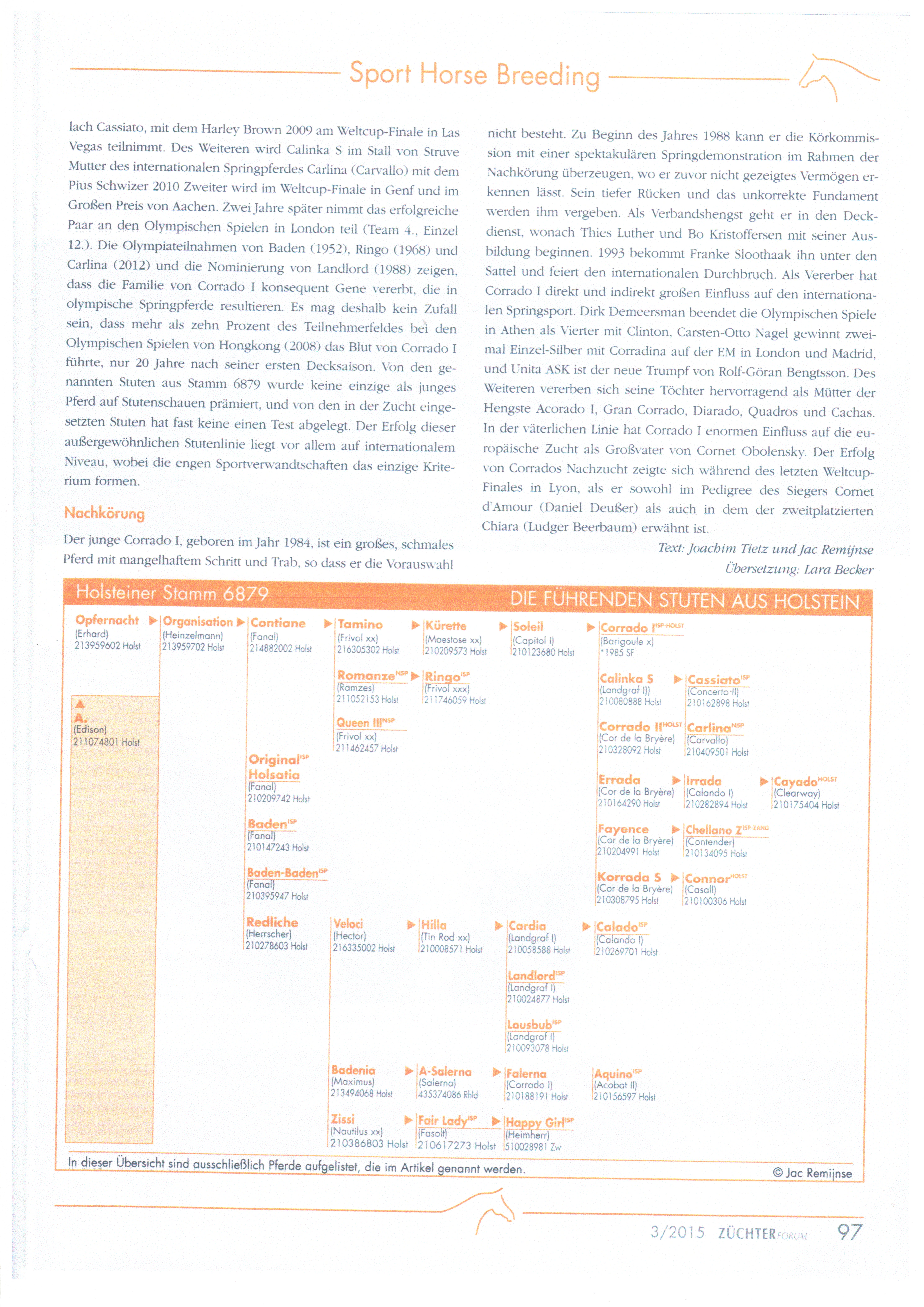 Sport Horse Breeding, Seite 4